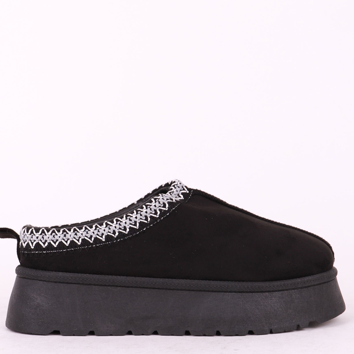 Γυναικεία σαμπό με εσωτερική γούνα Jomix MD9769 ΜΑΥΡΟ