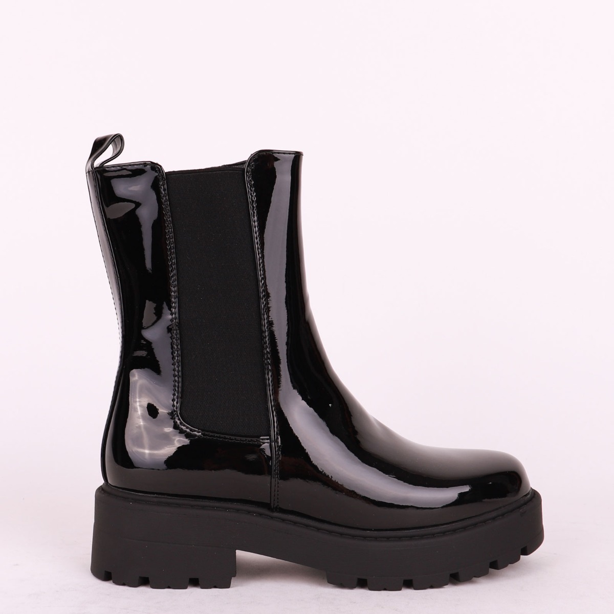 Γυναικεία μποτάκια Plato OS352 ΜΑΥΡΟ